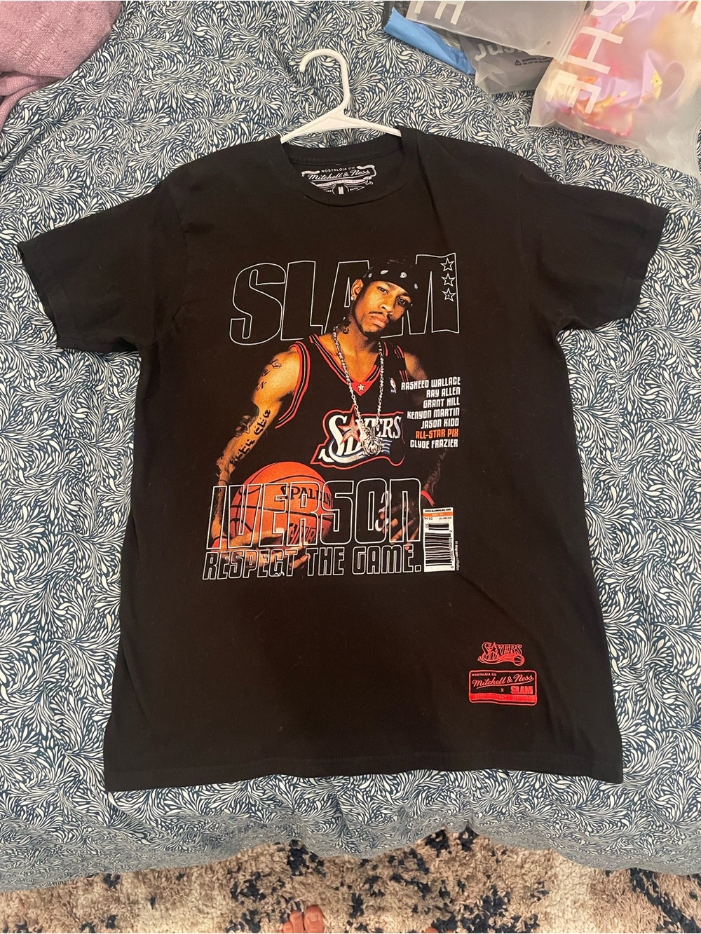 Mitchell & Ness x SLAM Magazine Allen Iverson AI men’s Medium M